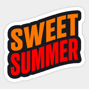 Sweet summer Sticker